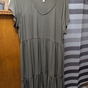 Cato Olive Green Midi Dress 18/20W